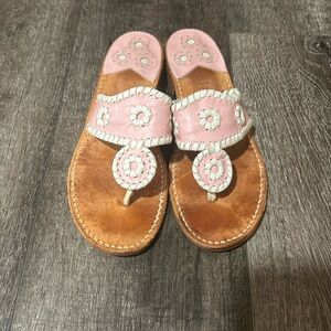 Jack Rogers-Signature Jacks Flat Sandal- size 7 M